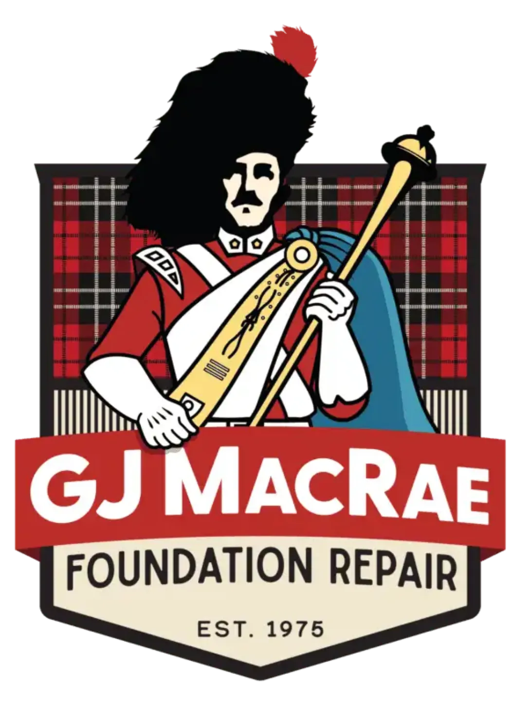 GJ MacRae Foundation Repair logo